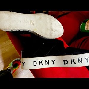 DKNY platform sandals